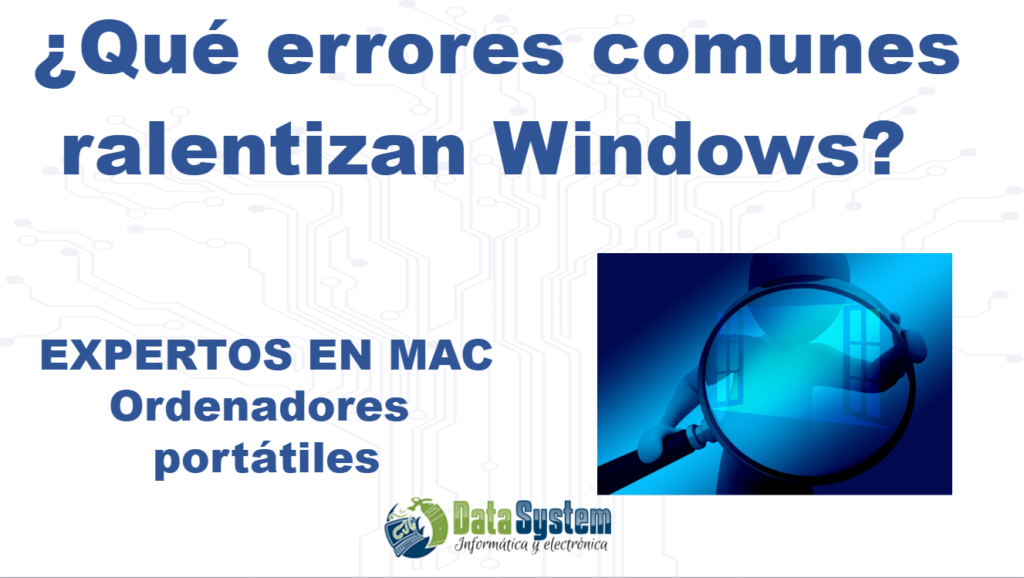 Ordenador con Windows funcionando lento