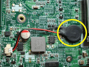 cambio de batería CMOS