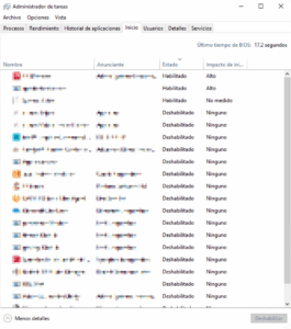 Optimización memoria RAM sobrecargada Avila