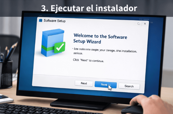 Ejecutar el instalador
