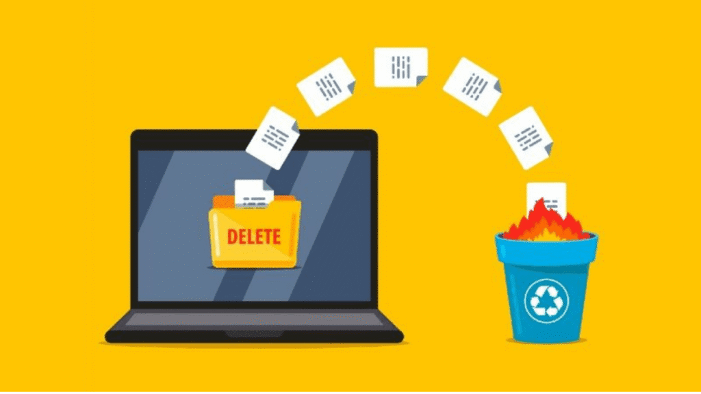 Limpieza de archivos temporales en ordenador Windows